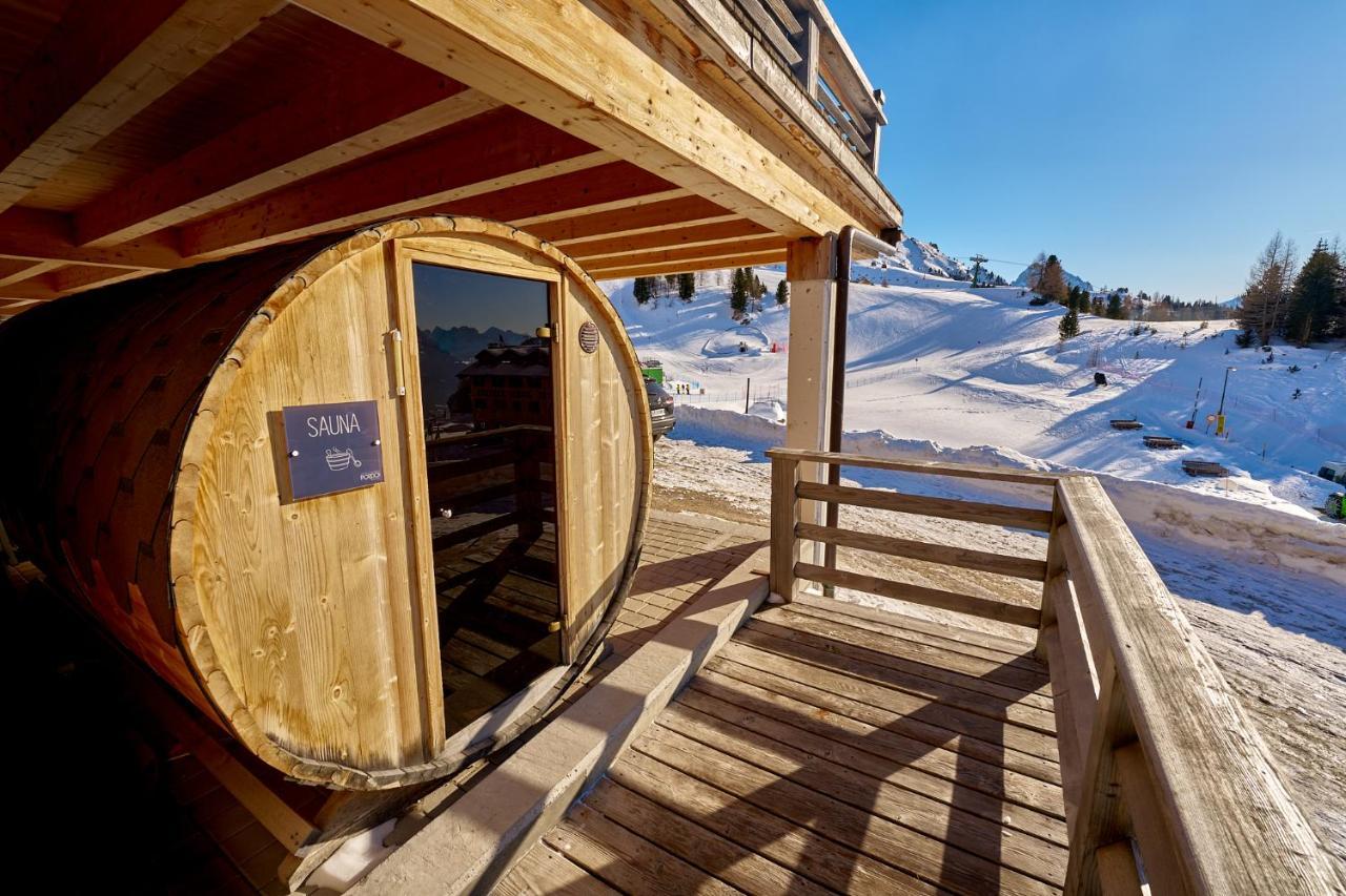 Hotel Pordoi Passo Pordoi Vegetarian Hotel Canazei Eksteriør billede