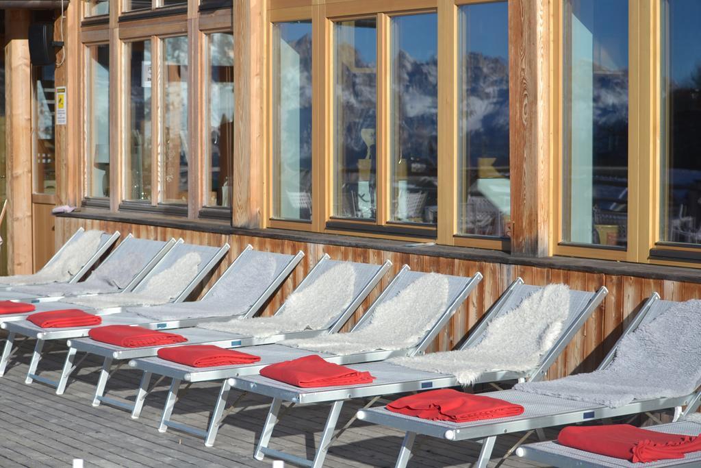 Hotel Pordoi Passo Pordoi Vegetarian Hotel Canazei Eksteriør billede
