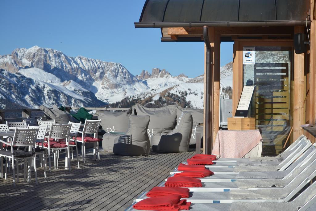 Hotel Pordoi Passo Pordoi Vegetarian Hotel Canazei Eksteriør billede